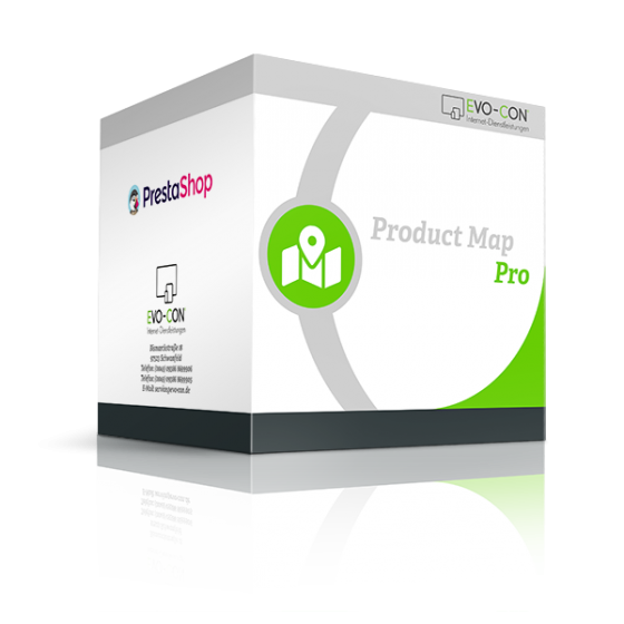 Product map Pro by evocon